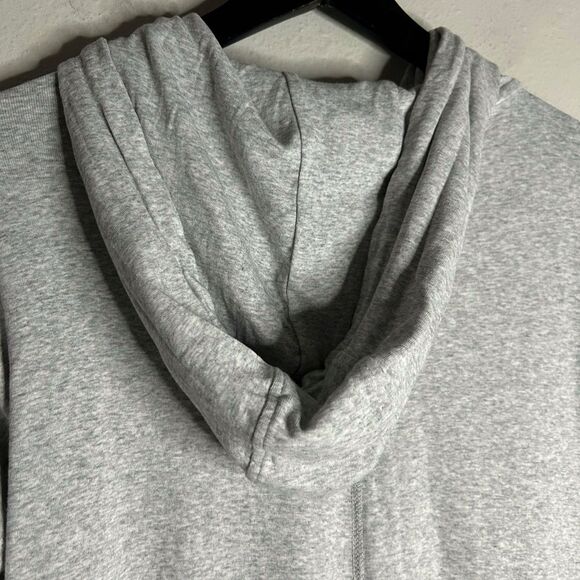 Chaser Gray Baby Rib Henley Hoodie Size S - Picture 11 of 13